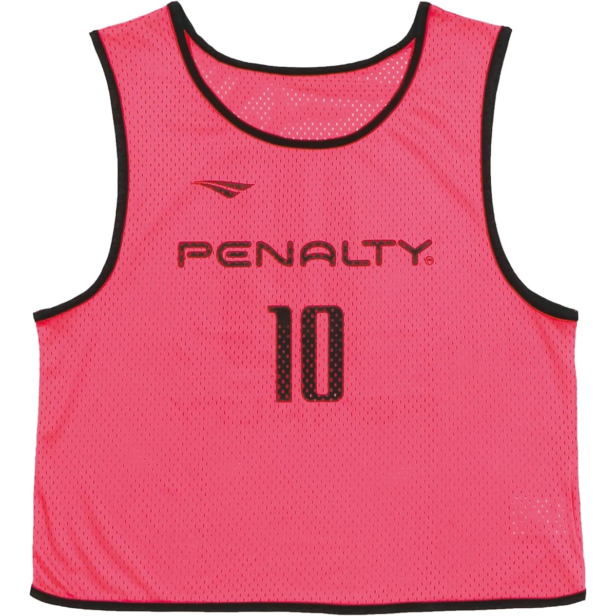 Set of 10 bibs with adult numbers F magenta