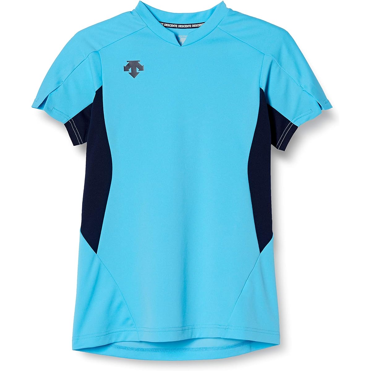 [DESCENTE] Short Sleeve Game Shirt Sweat Absorbent Quick Drying Stretch DSS-4923