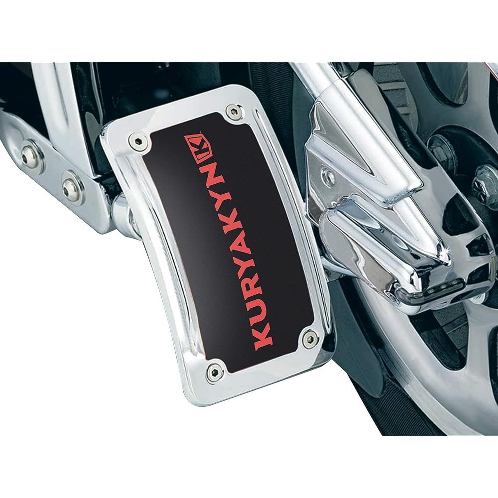 9251 Lighted Curved Vertical Side Mount Plate Clearkin [parallel import]