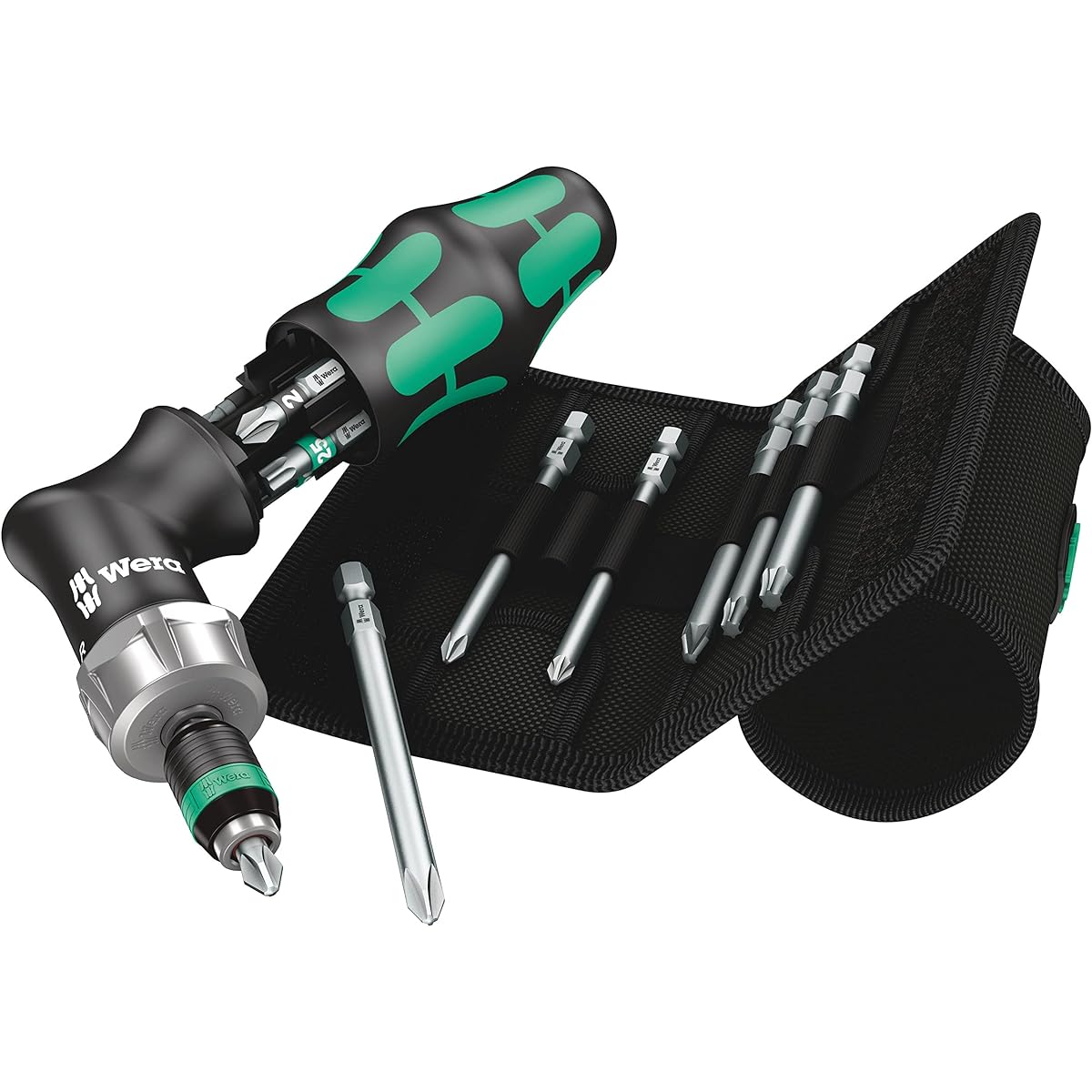 Wera 05051031001 | Tool set Kraftform Kompakt pistol type RA 4 13-piece set [Japanese regular import product]