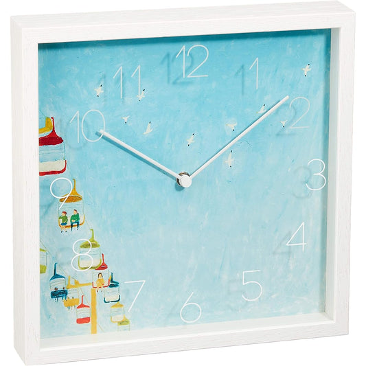 JIG Wall Clock Miyuki Shimazaki/Sky CAC-51621