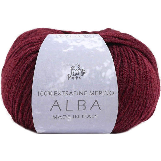 Puppy Alba Yarn Gota Col.1074 Red 40g Approx. 105m 10 Ball Set 10000042