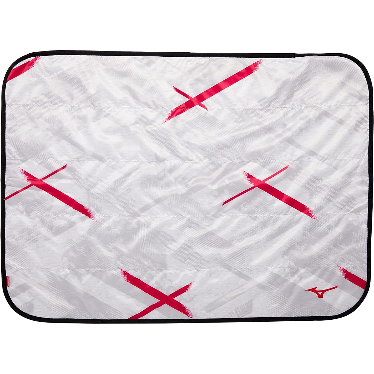 [Mizuno] Breath Thermo Blanket, Moisture Absorption and Heat Generation, Synergy Design, Player Interlocking Pattern, Cold Protection, Sports Watching, Support, White 32JY2305, Free