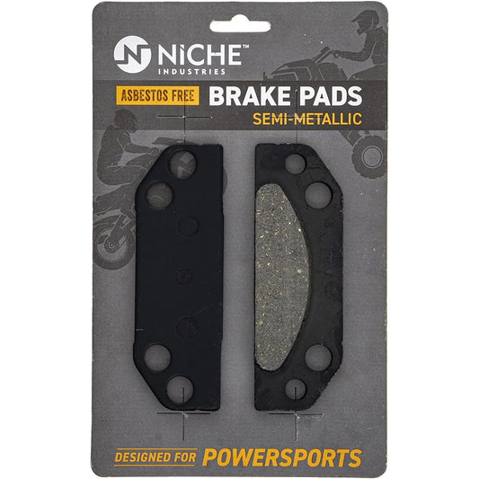 NICHE Parking Brake Pad Set 2203147 Polaris Ranger 500 700 800 900 XP Crew Alloy Steel Semi-Metallic