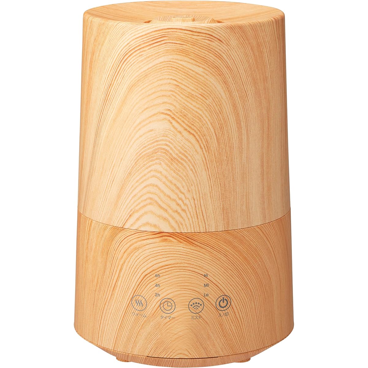 Three Up Hybrid Humidifier 3.5L Maximum Humidification Volume 350ml/h 10 Tatami Float L Natural Wood HFT-1624NW