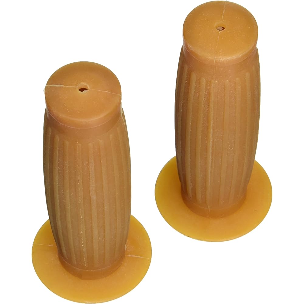 Kijima Motorcycle Bike Parts Grip Rubber Barrel Shape Raw Rubber 136X22.2mm Close 201-6332