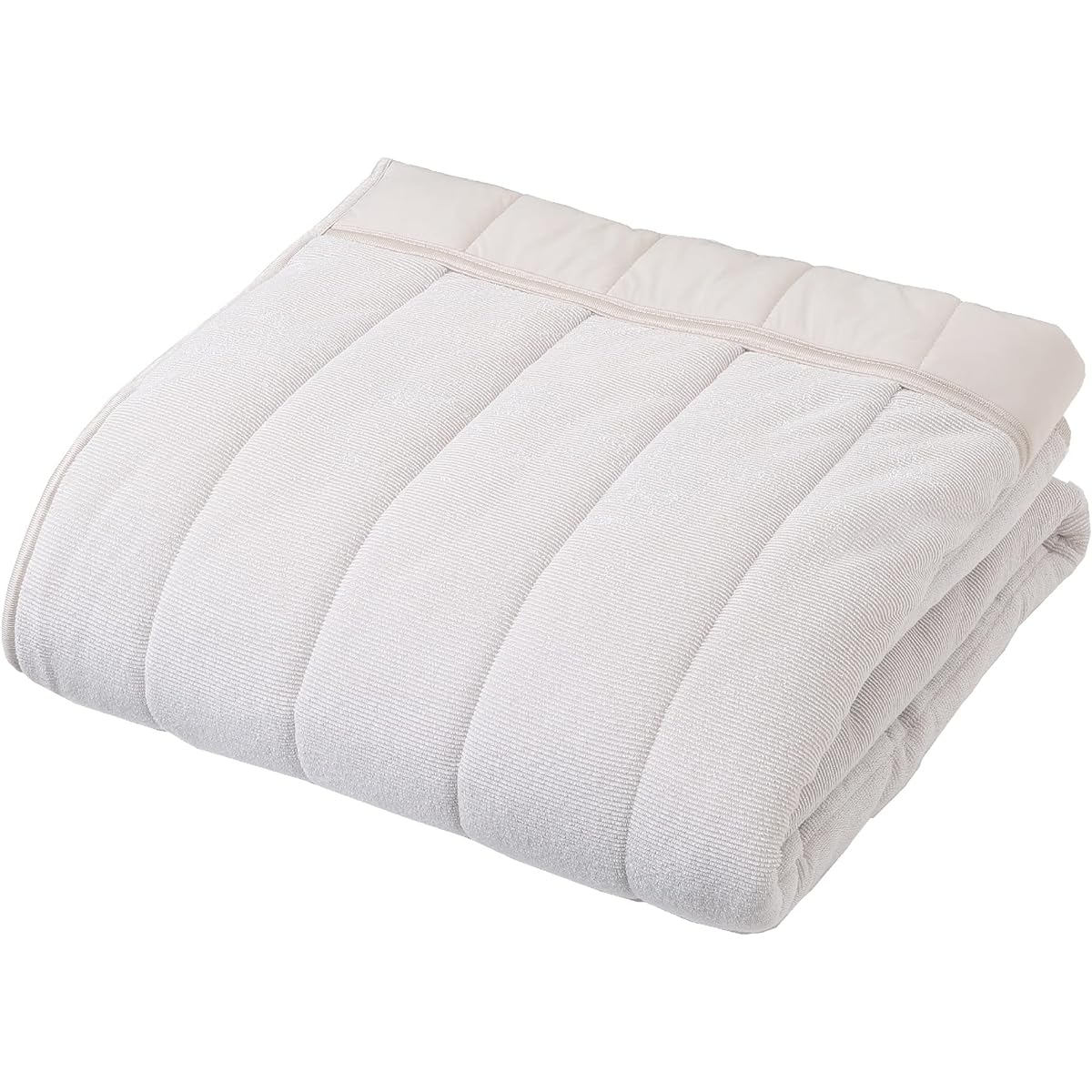 nishikawa [Nishikawa] Quilt Blanket, Skin Comforter, Single, Washable, Cool & Smooth, Reversible, Can Be Used on Both Sides, Lightweight, Summer Futon, Beige FR03053417300