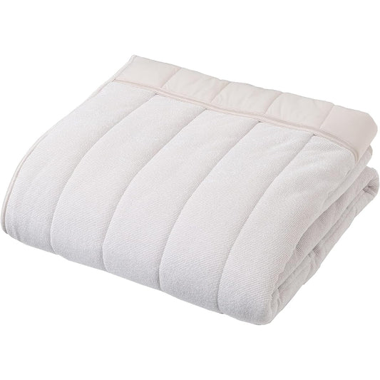 nishikawa [Nishikawa] Quilt Blanket, Skin Comforter, Single, Washable, Cool & Smooth, Reversible, Can Be Used on Both Sides, Lightweight, Summer Futon, Beige FR03053417300