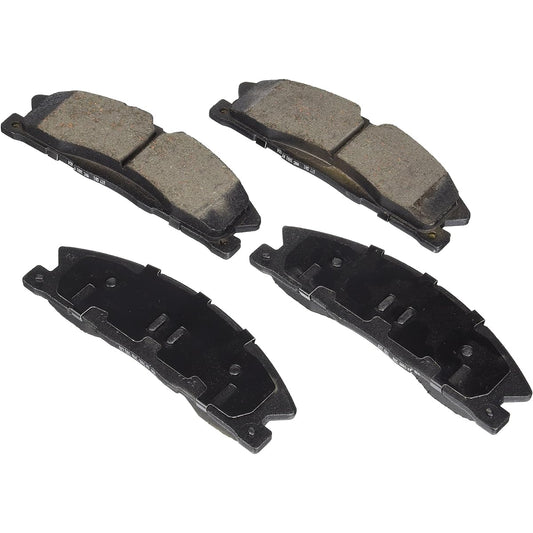 BOSCH BE1611H Blue Disc Brake Pad Set Ford Explorer with Hardware, Flex, Torus, Lincoln MKS, MKT Vehicle -Front