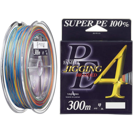 YAMATOYO PE line PE jigging 4 300m 4 pieces