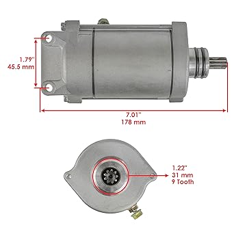 Caltric Starter Polaris RZR 4 800 EFI RGE 2010 2011 2013 2014 2014