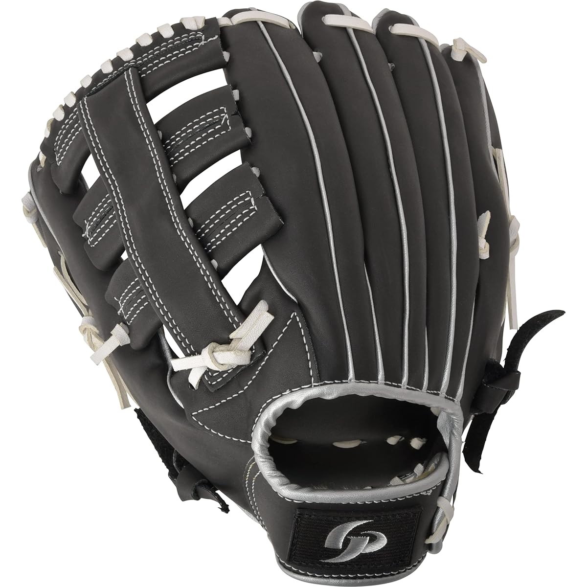 GP Baseball Glove Glove 12.5 Inch Softball General All-Round Catchball [Regular Version: Black/Yellow] [Upgraded Version: Blue/Navy/Black (Brown)/Black (Silver)] [Right-handed/Left-handed]