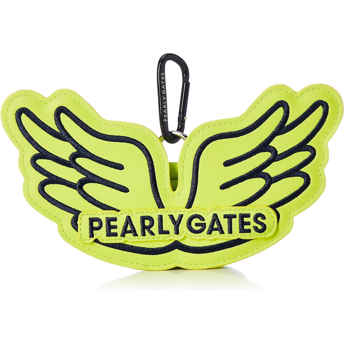 [Pearly Gates] Ball pouch (Pegasus feather motif/synthetic leather) / Golf accessory case / 053-1184401