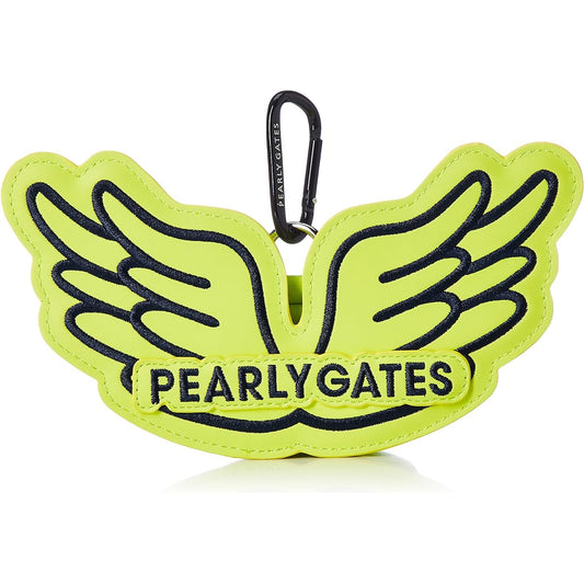 [Pearly Gates] Ball pouch (Pegasus feather motif/synthetic leather) / Golf accessory case / 053-1184401