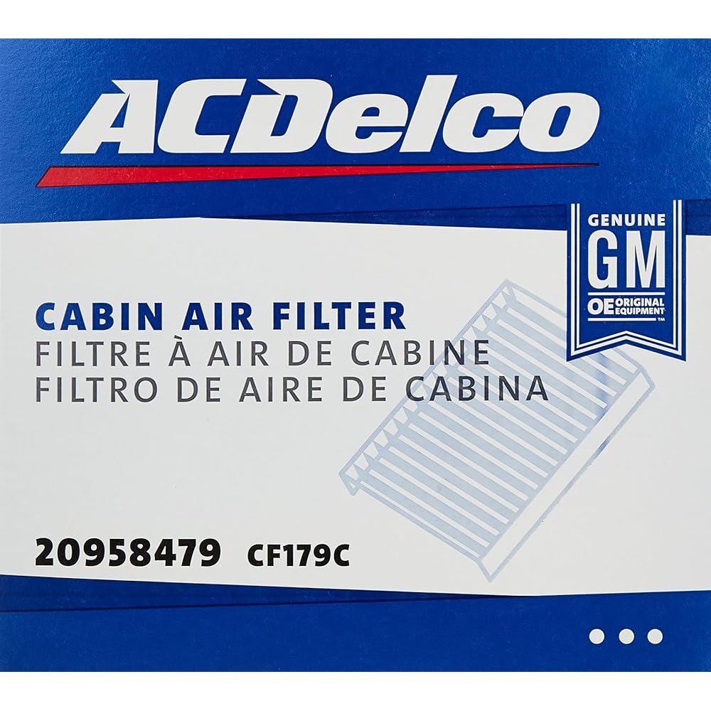ACDELCO CF179C GM Original Equipment Cabin Air Filter