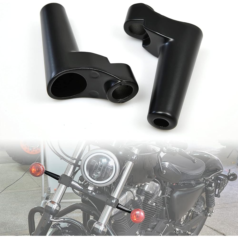 VEISUTOR Front Winker Mount Transfer Kit for Harley Sports Star