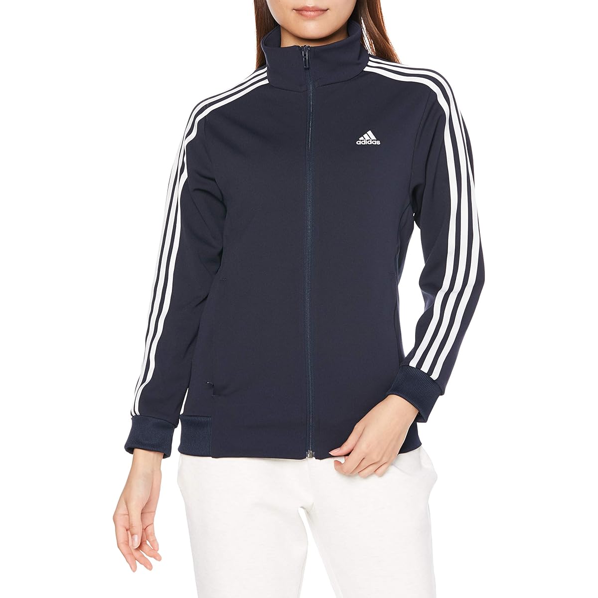 [Adidas] Jersey Top Must-have 3 Stripes Wuji Jacket JKO33 Women's