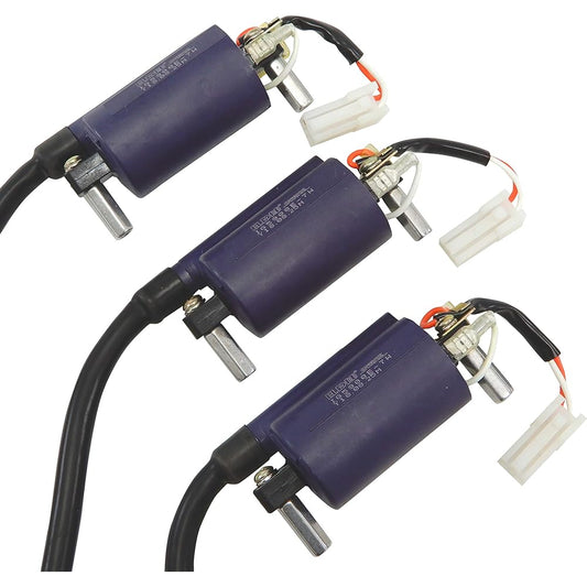 ELDAD Ignition Coil Point Ignition Point Type GSX250T GR650 XS400 CB350 KH250 Old Car General Purpose 3 Pieces