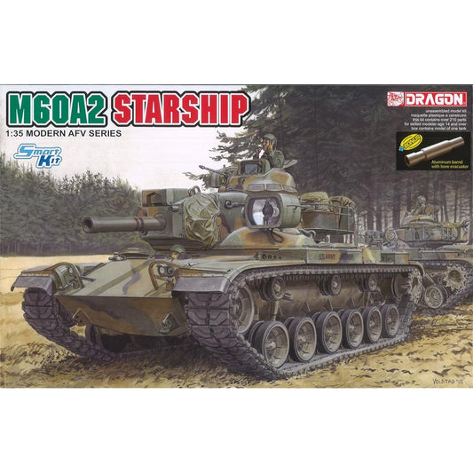 Dragon 1/35 US Army M60A2 Starship with aluminum gun barrel plastic model DR3562SP