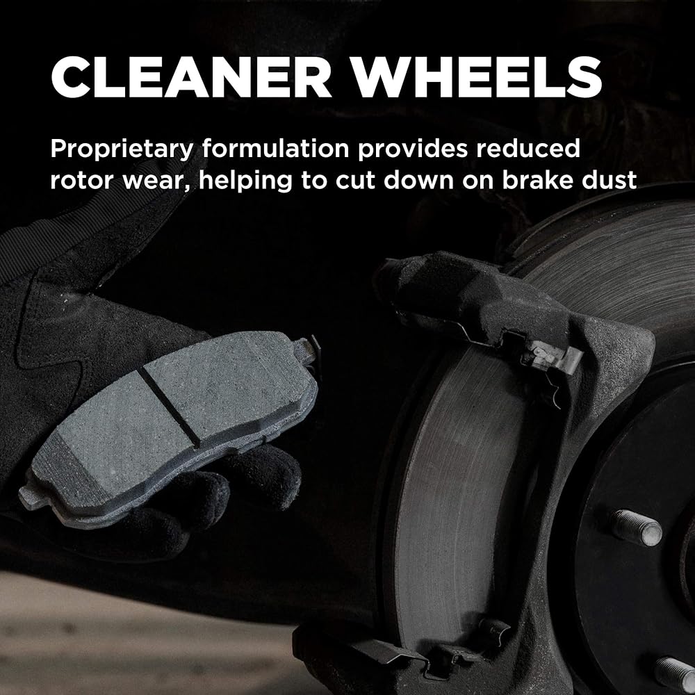 WAGNER BRAKE THERMOQUIET QC1421 Ceramic Disk Brake Pad Set