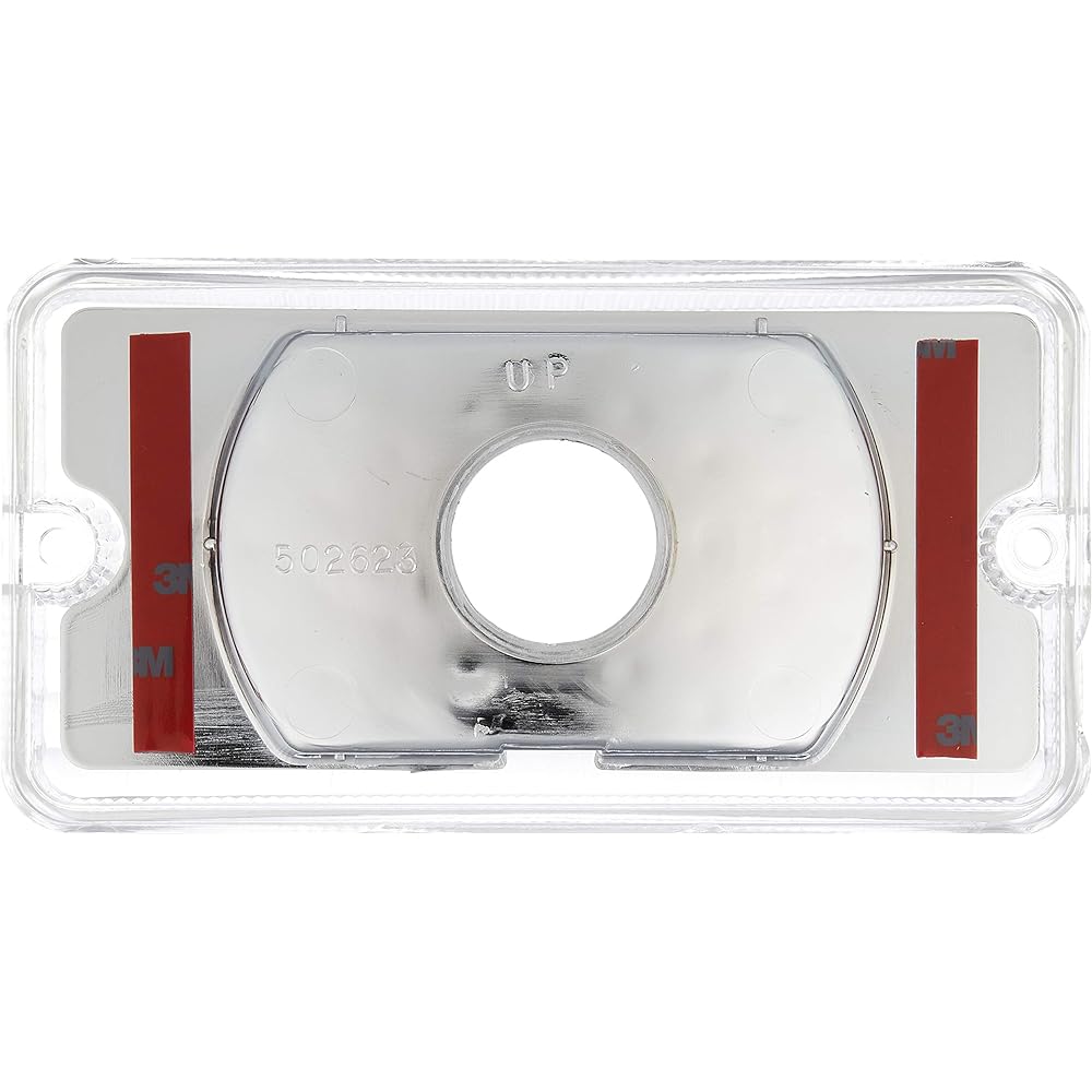 JET INOUE Intermediate Side Lamp Lens with Reflector B Type Left and Right Set for Height 30mm Lens with Bulb Truck Side Turn Signal Lens Clear 502650