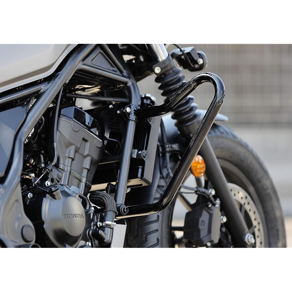 Kijima Motorcycle Engine Guard Rebel REBEL250 ('17-'20) CL250/500 Steel Black Finish 405-238