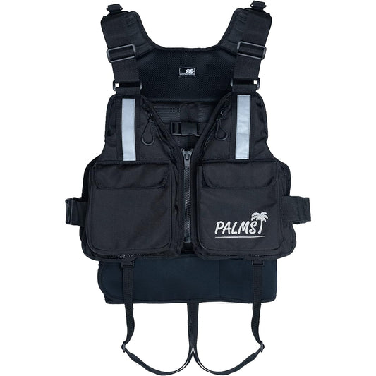 Palms Rock Shore Game Vest Color: Black Buoyancy: 7.5kg for over 24 hours Free Size