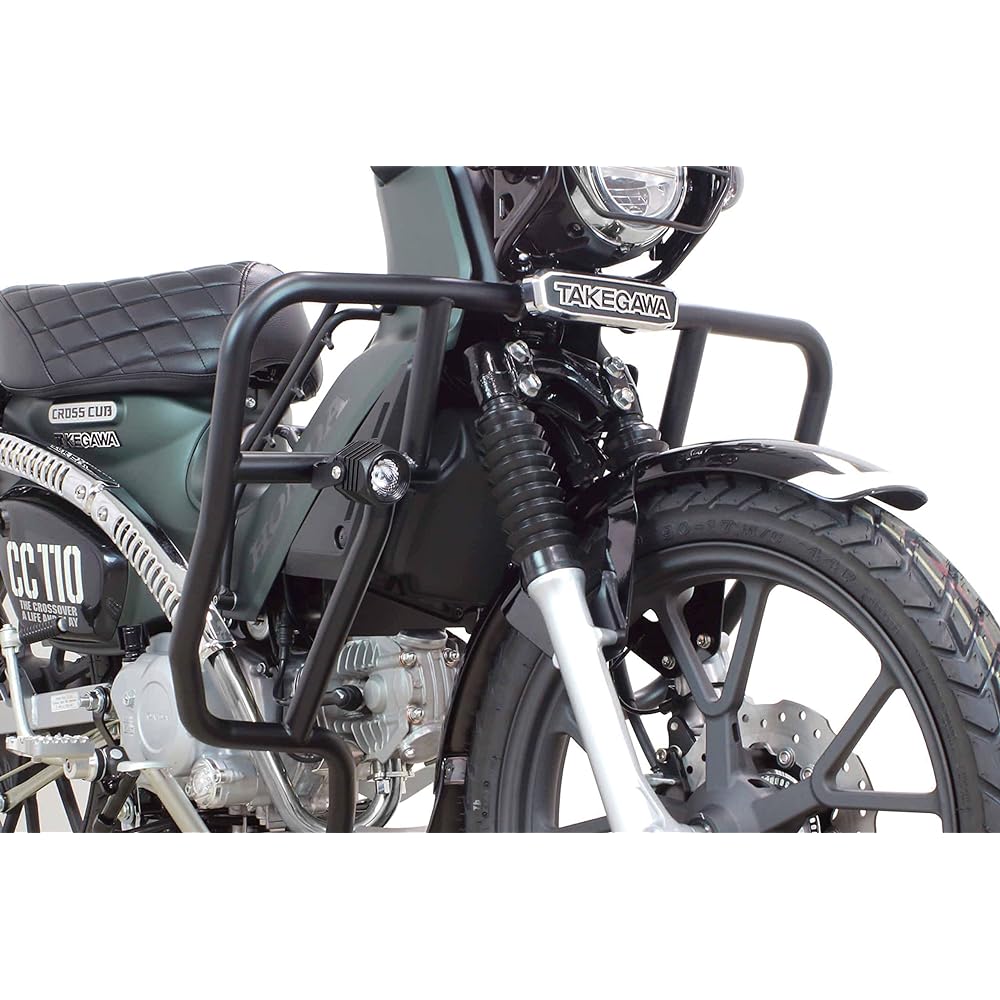 Special parts TAKEGAWA leg bumper kit without shield Cross Cub 50 (AA06)/Cross Cub 110 (JA45/JA60) 06-00-0043