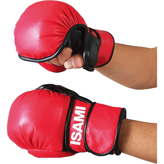 ISAMI Pound Gloves A-IS-756 Red Free