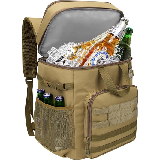 HP hope 42L 45/55 Cans Insulated Bag Large Capacity Insulated Backpack Rucksack Thermal Camping Cooler Box Cooler Bag Insulated Backpack