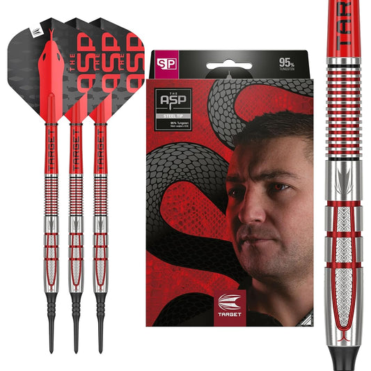 Target Darts Nathan Aspinall Gen 2 18G Tungsten 95% Soft Tip Darts Set