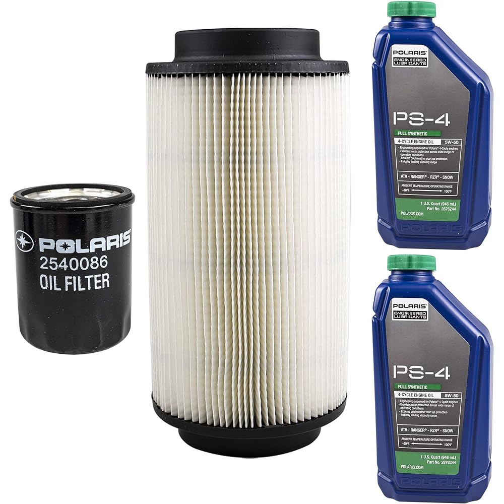 POLARIS Oil Change Kit With Air Filter for 2005-2014 Sportsman 800 EFI