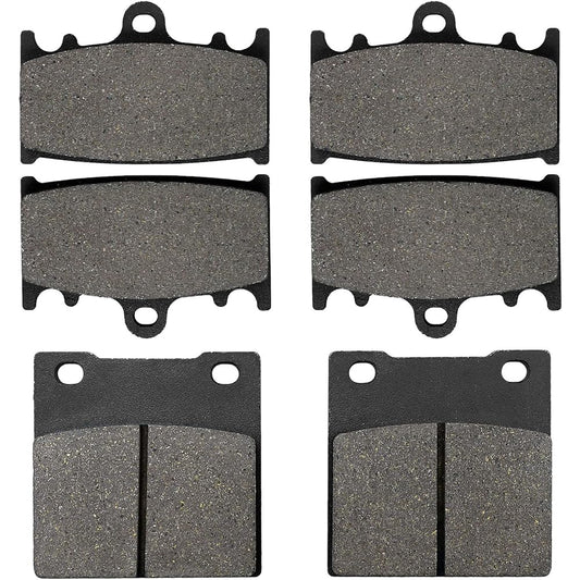 Brake Pads Front and Rear Compatible with Suzuki GSXR 600 1997-2003 / GSXR 750 2000-2003 / TL 1000 S 1997-2001