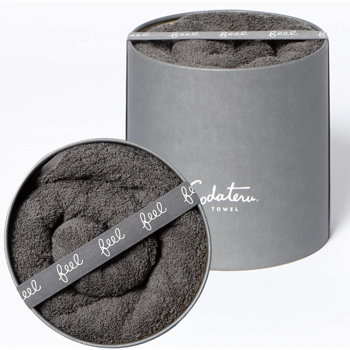 Growing Towel "Feel" Bath Towel Color: Charcoal (Gray)