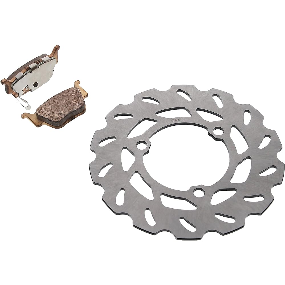Brake rotor & brake pad Honda TRX450R TRX 450R 2005 rear RIPTIDE