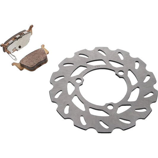 Brake rotor & brake pad Honda TRX450R TRX 450R 2005 rear RIPTIDE