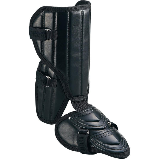 ZETT Baseball Batter's Leg Guard (For Left and Right) BLL23 Black