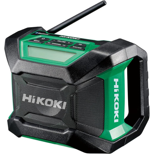 HiKOKI 14.4V 18V shared cordless radio, small and lightweight type, equipped with Bluetooth function, AC100V usable, storage battery and charger sold separately UR18DA(NN)