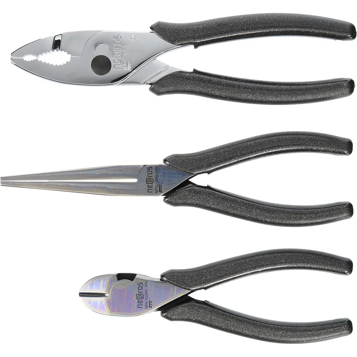 Kyoto Machinery Tools (KTC) Nepros Pliers/Pliers/Nippers Set NTP03