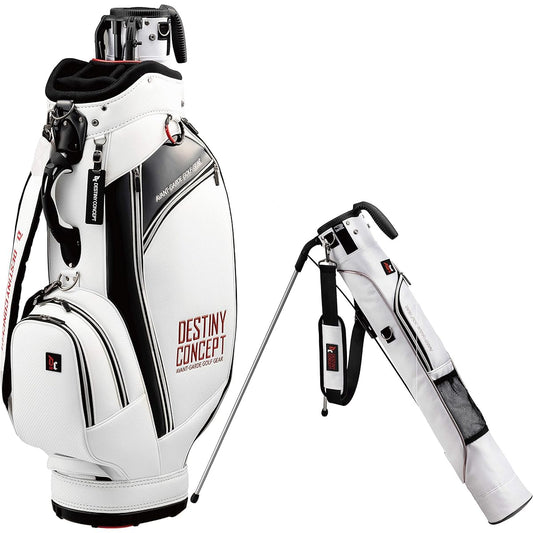[DESTINY CONCEPT] DESTINY CONCEPT Dual Caddy Bag DC-303CB DUAL Self Stand Club Case Built-in