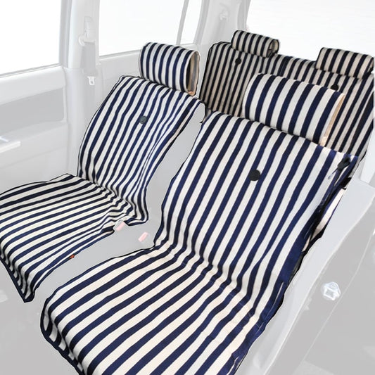 Z-style Ultimate Stripe EF Seat Cover [Navy] ZHEF-SNY