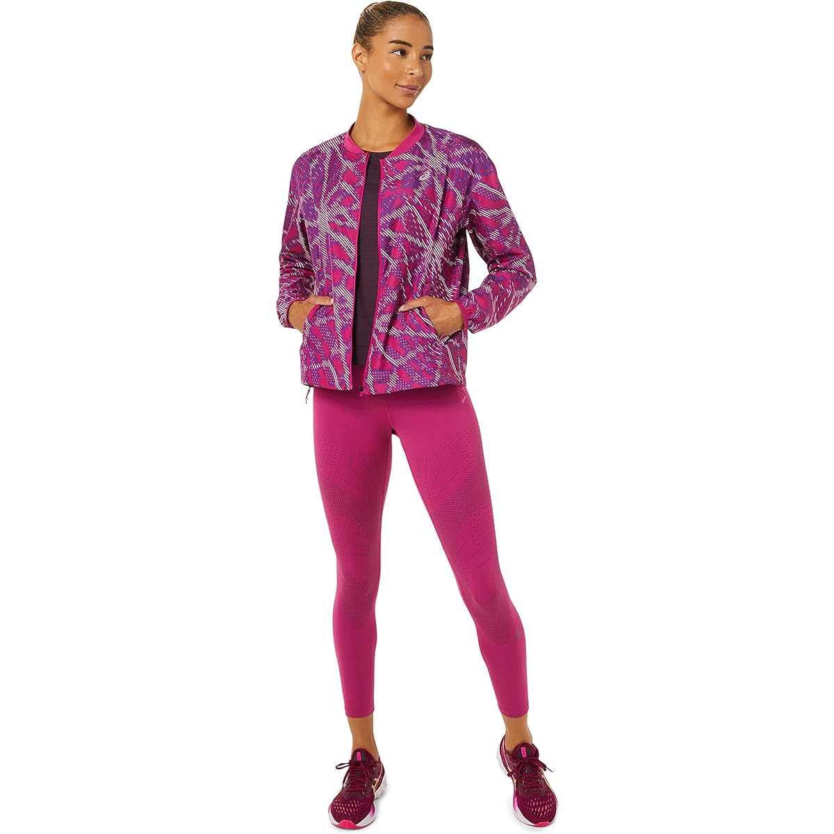 [ASICS] Running Wear SAKURA Woven Jacket 2012C234 Women's