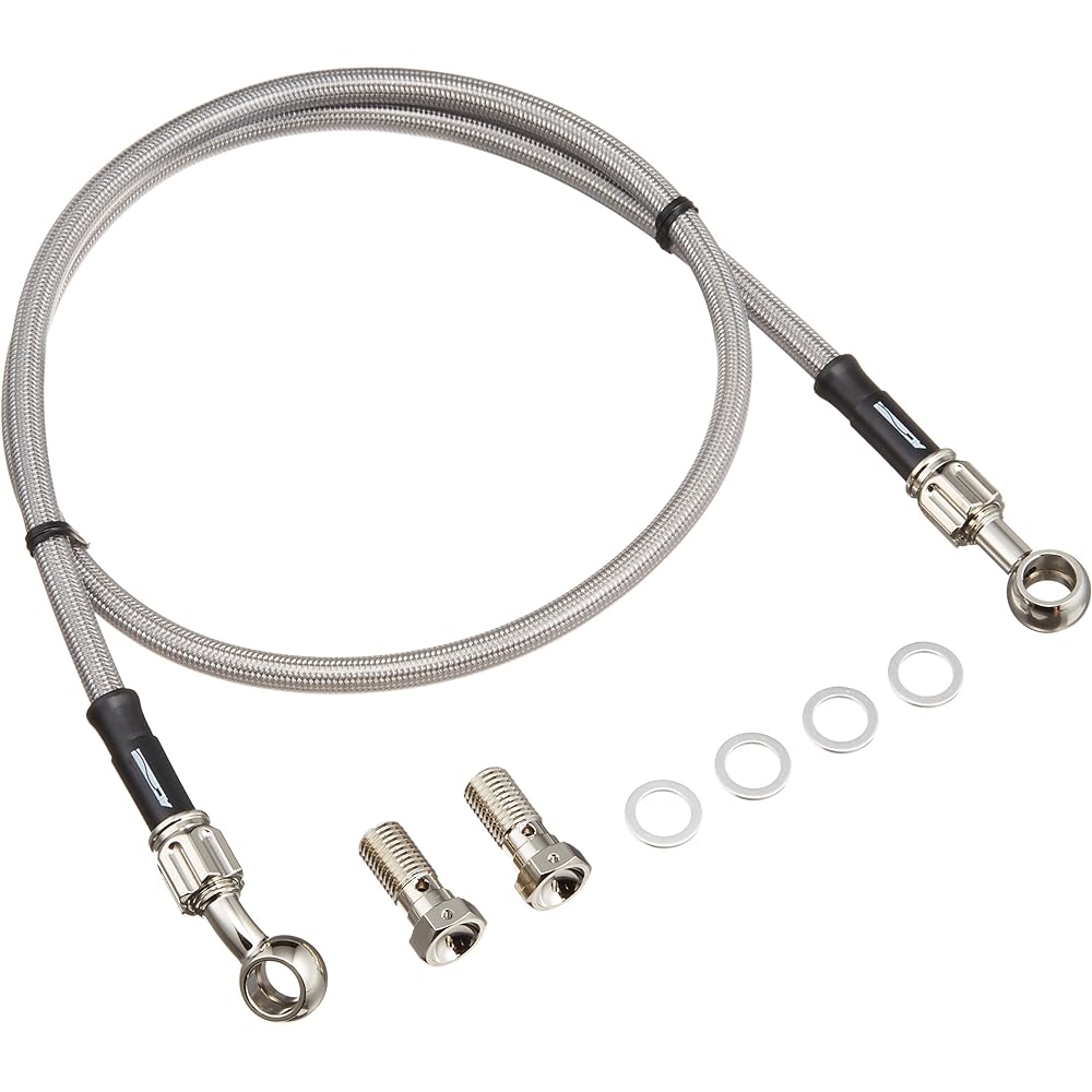 AC Performance Line Brake Hose Aluminum Plated (Front) ADDRESS V125/G 05-09 (K5-K7/GK5-GK9/ZK7-ZK9) 32157120