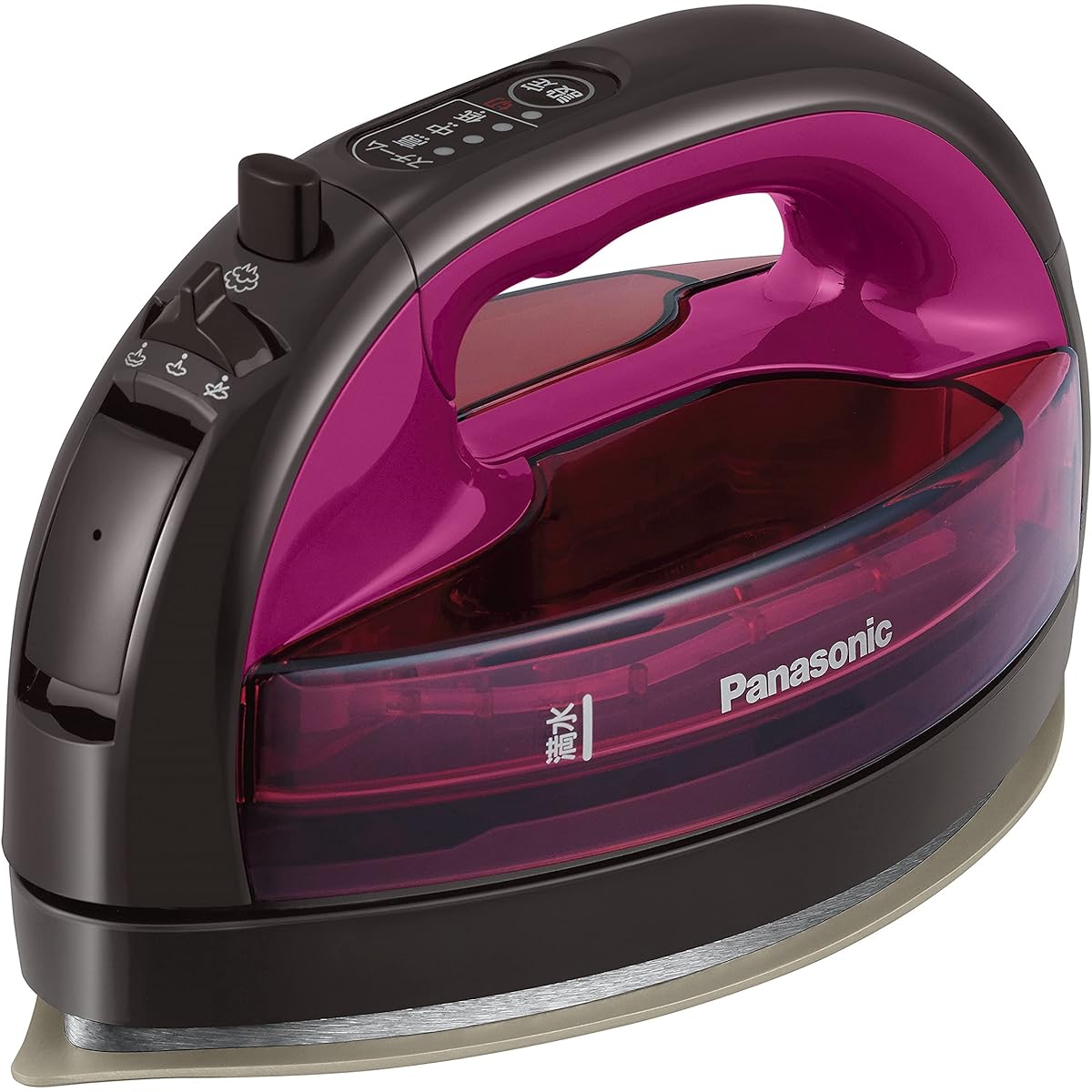 Panasonic Cordless Steam W Head Iron Brown Pink NI-WL506-P