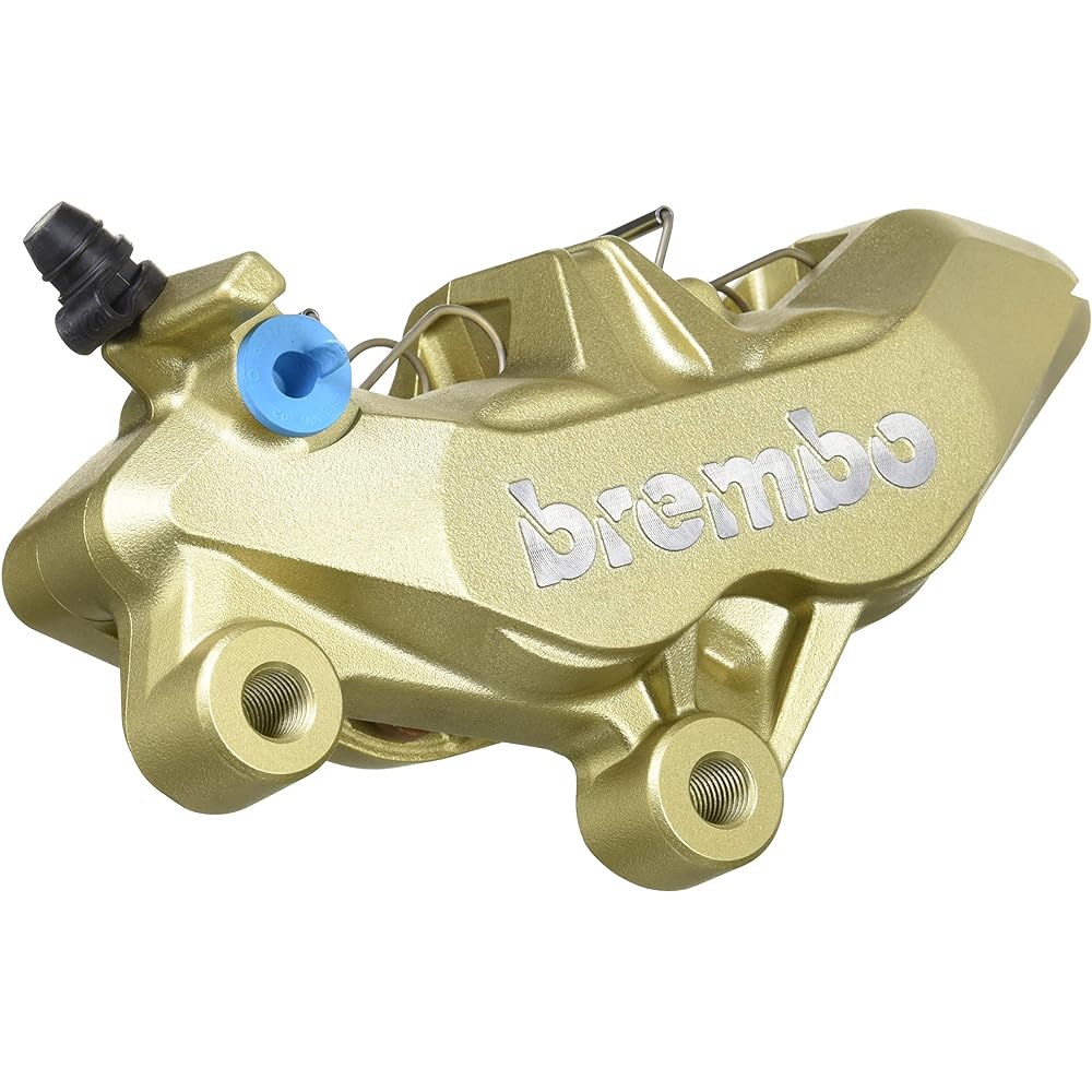 brembo 4-piston caliper left gold 4POT/casting type/4PAD type 20.7850.11
