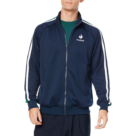 [Le Coq Sportif] Jersey Track Jersey Jacket QMMSJF31