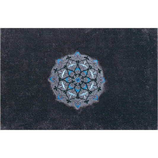 Senko M+home Mina Bath Mat Interior Mat Dark Gray Approx. 55 x 85 cm 17395