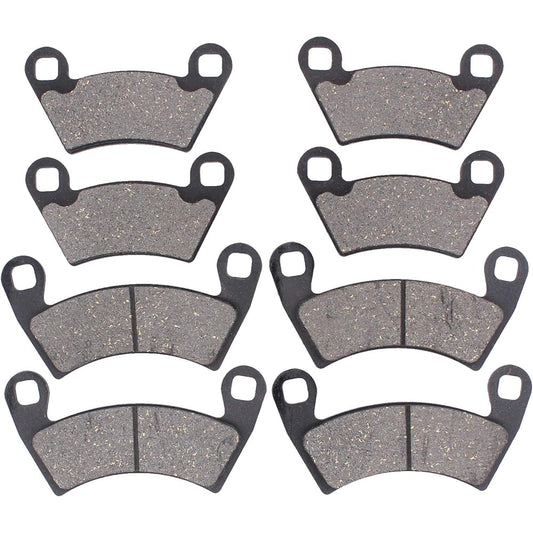 Motoku Front & Rear Brake Pad Polaris Ranger 500 570 700 800 XP RZR 900