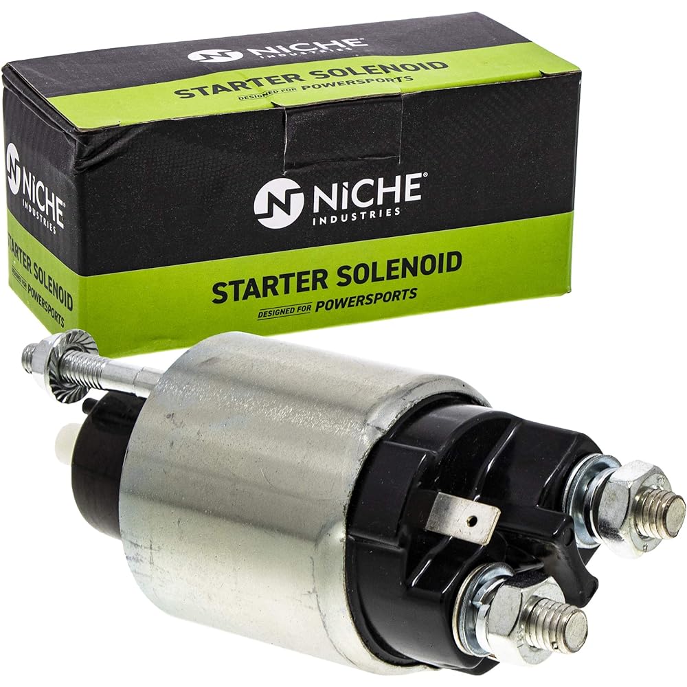 NICHE Starter Solenoid Relay Switch for Kawasaki 27010-7005 Mule 500 520 550 600 610 2500 2510 2520