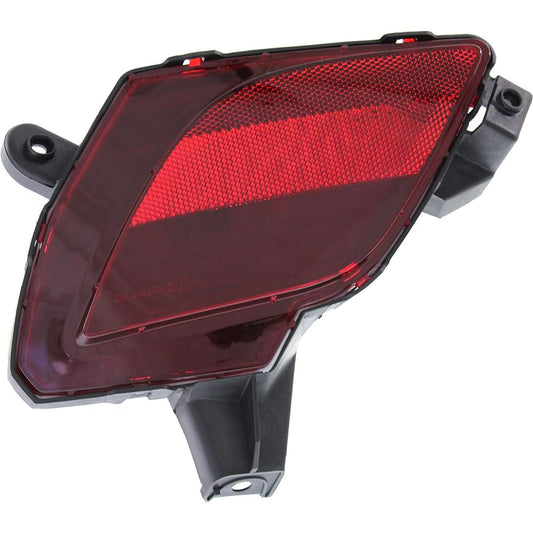 Evan Fischer Rear Bumper Reflector Driver Side Bumper Reflector Compatible with 2013-2016 Mazda CX-5 - MA2830101